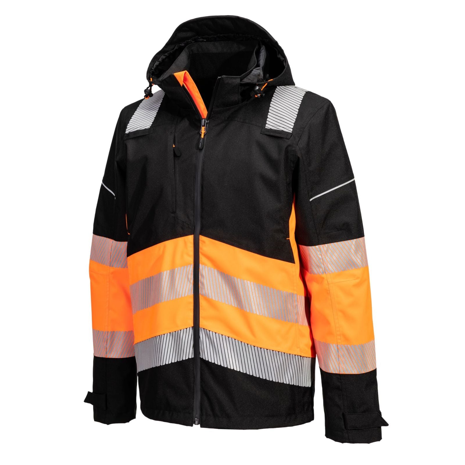 Portwest PW3 Hoge zichtbaarheid Regenjack PW368 Extreme Hi-Vis Klasse 1 oranje-zwart(OB)