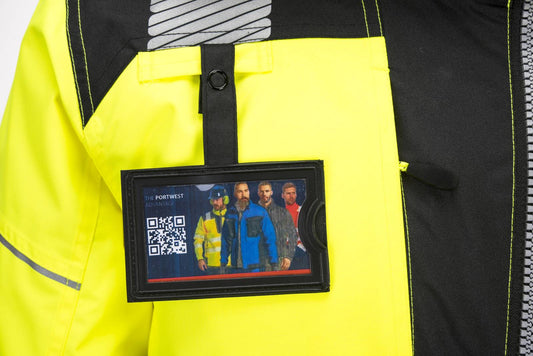 Portwest PW3 PW3 Hi-Vis Winter Parka PW369 geel-zwart(YB)