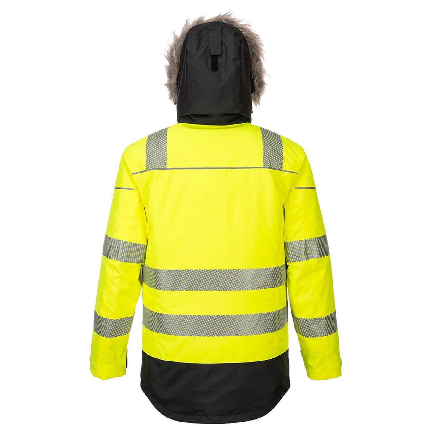 Portwest PW3 PW3 Hi-Vis Winter Parka PW369 geel-zwart(YB)