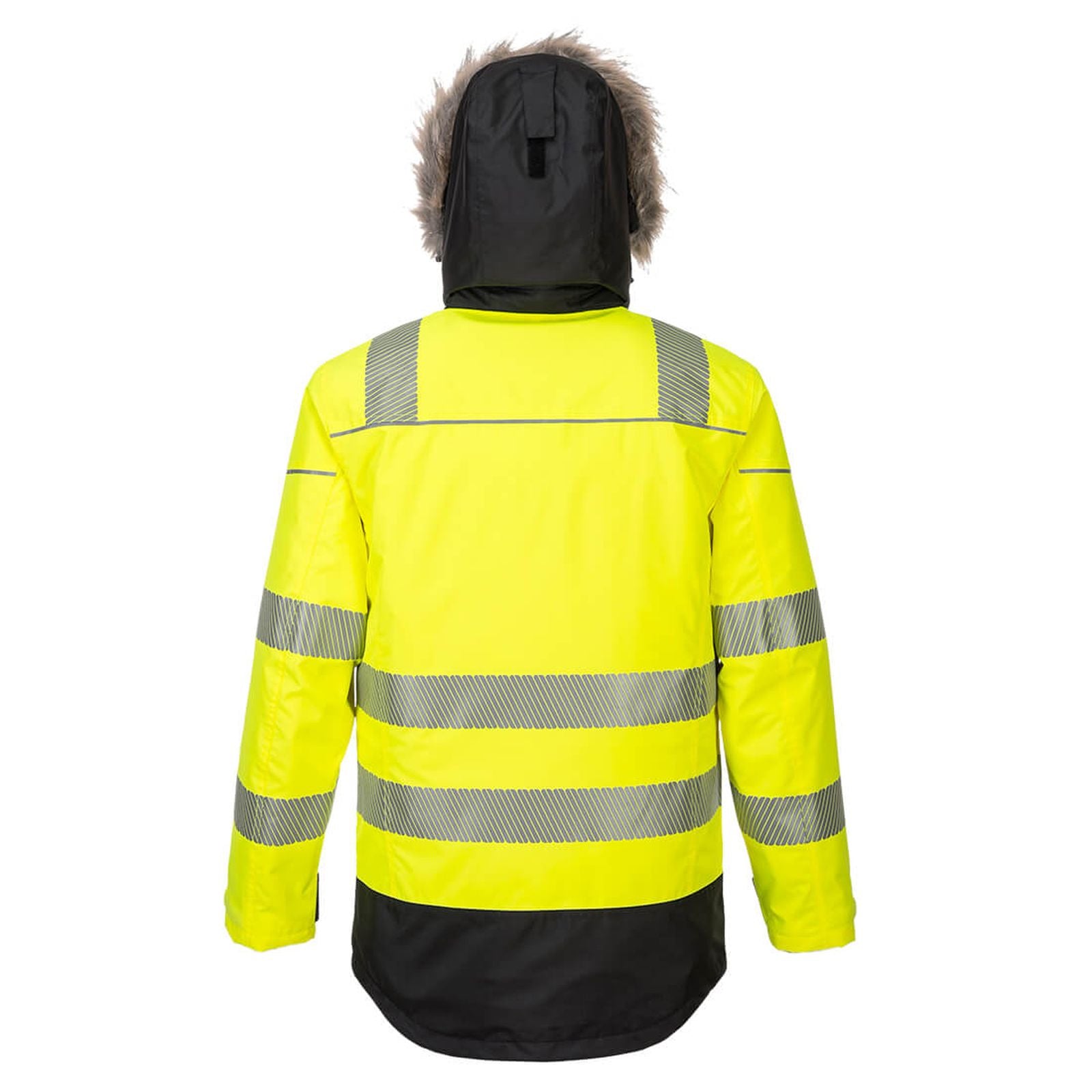 Portwest PW3 PW3 Hi-Vis Winter Parka PW369 geel-zwart(YB)