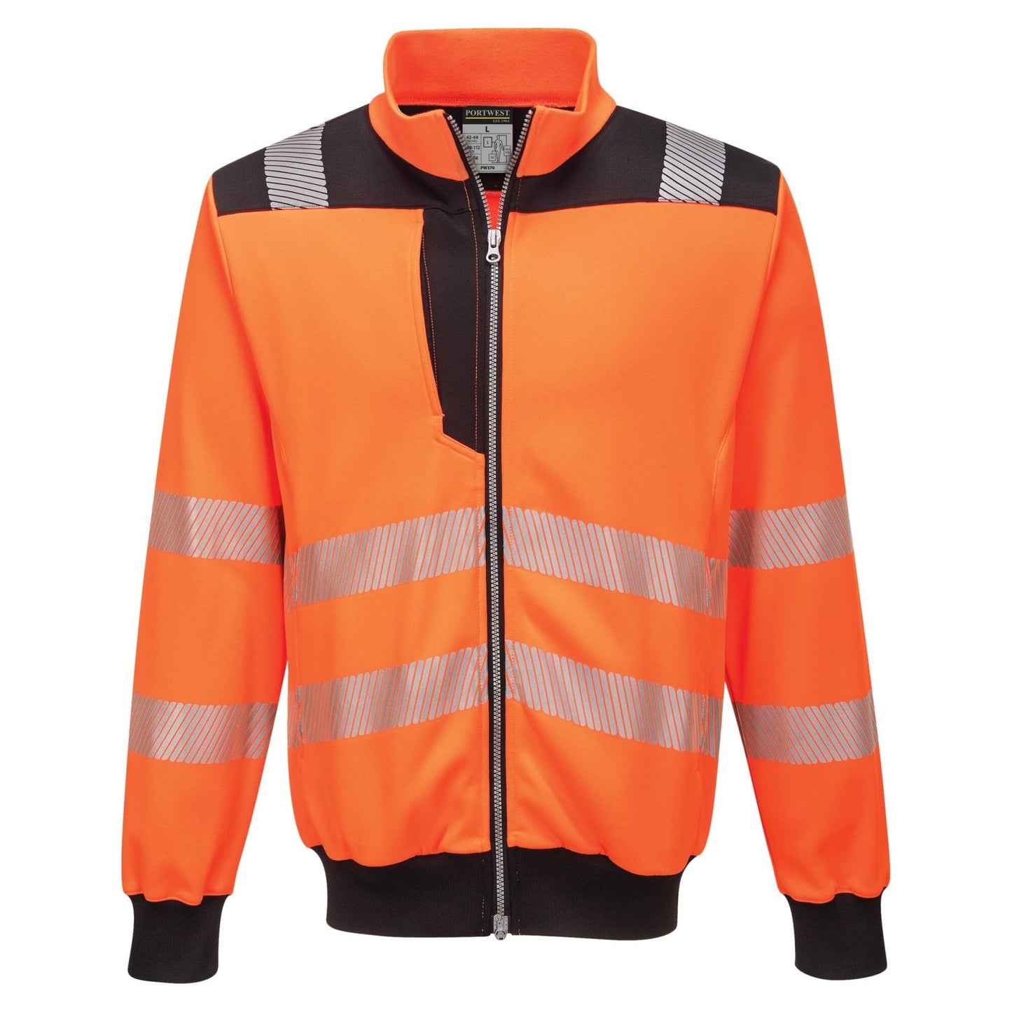 Portwest PW3 Vesten PW370 HiVis oranje-zwart(OB)
