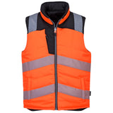 Portwest PW3 Bodywarmers PW374 HiVis oranje-zwart(OB)