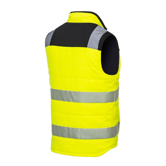 Portwest PW3 Bodywarmers PW374 HiVis geel-zwart(YB)