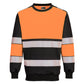 Portwest PW3 Sweaters PW376 oranje-zwart(OB)