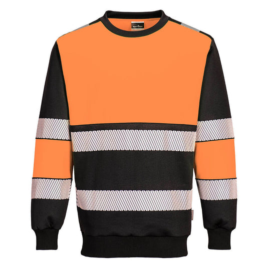 Portwest PW3 Sweaters PW376 oranje-zwart(OB)