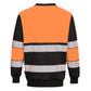Portwest PW3 Sweaters PW376 oranje-zwart(OB)