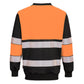 Portwest PW3 Sweaters PW376 oranje-zwart(OB)