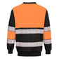 Portwest PW3 Sweaters PW376 oranje-zwart(OB) Klant 484