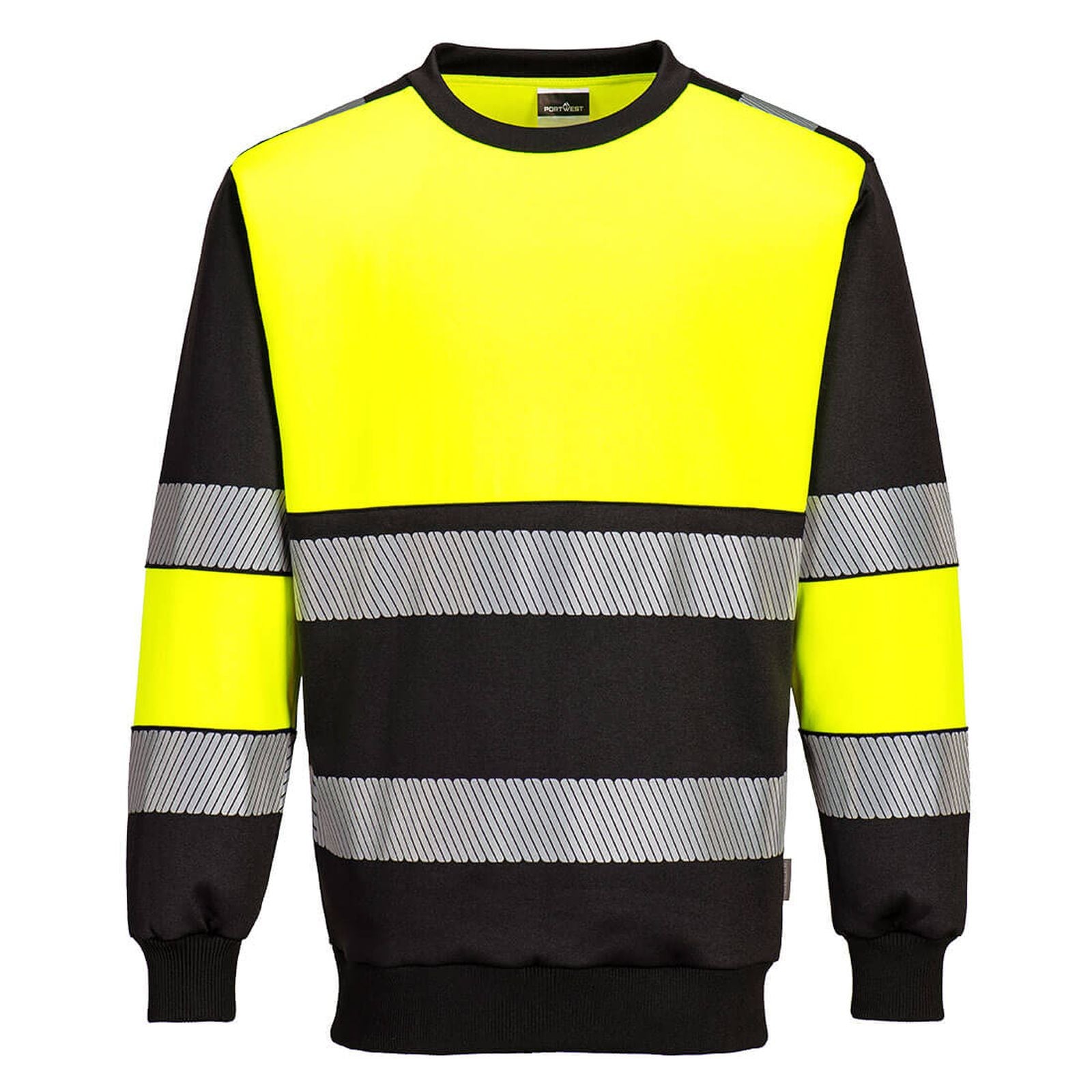 Portwest PW3 Sweaters PW376 geel-zwart(YB)