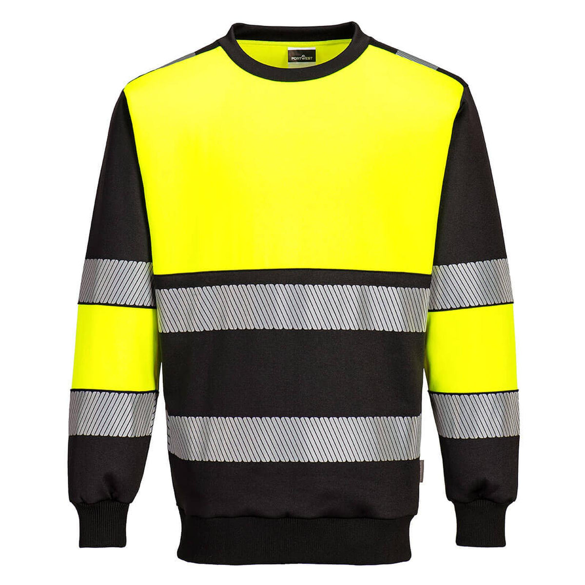 Portwest PW3 Sweaters PW376 geel-zwart(YB)