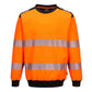 Portwest PW3 Polosweaters PW379 oranje-zwart(OB)