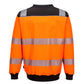 Portwest PW3 Polosweaters PW379 oranje-zwart(OB)