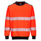 Portwest PW3 Sweaters PW379 rood-zwart(RB)