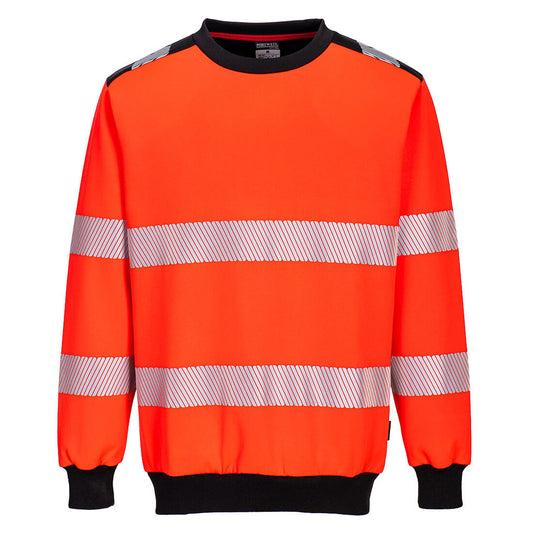 Portwest PW3 Sweaters PW379 rood-zwart(RB)