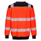 Portwest PW3 Sweaters PW379 rood-zwart(RB)