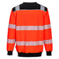 Portwest PW3 Sweaters PW379 rood-zwart(RB)