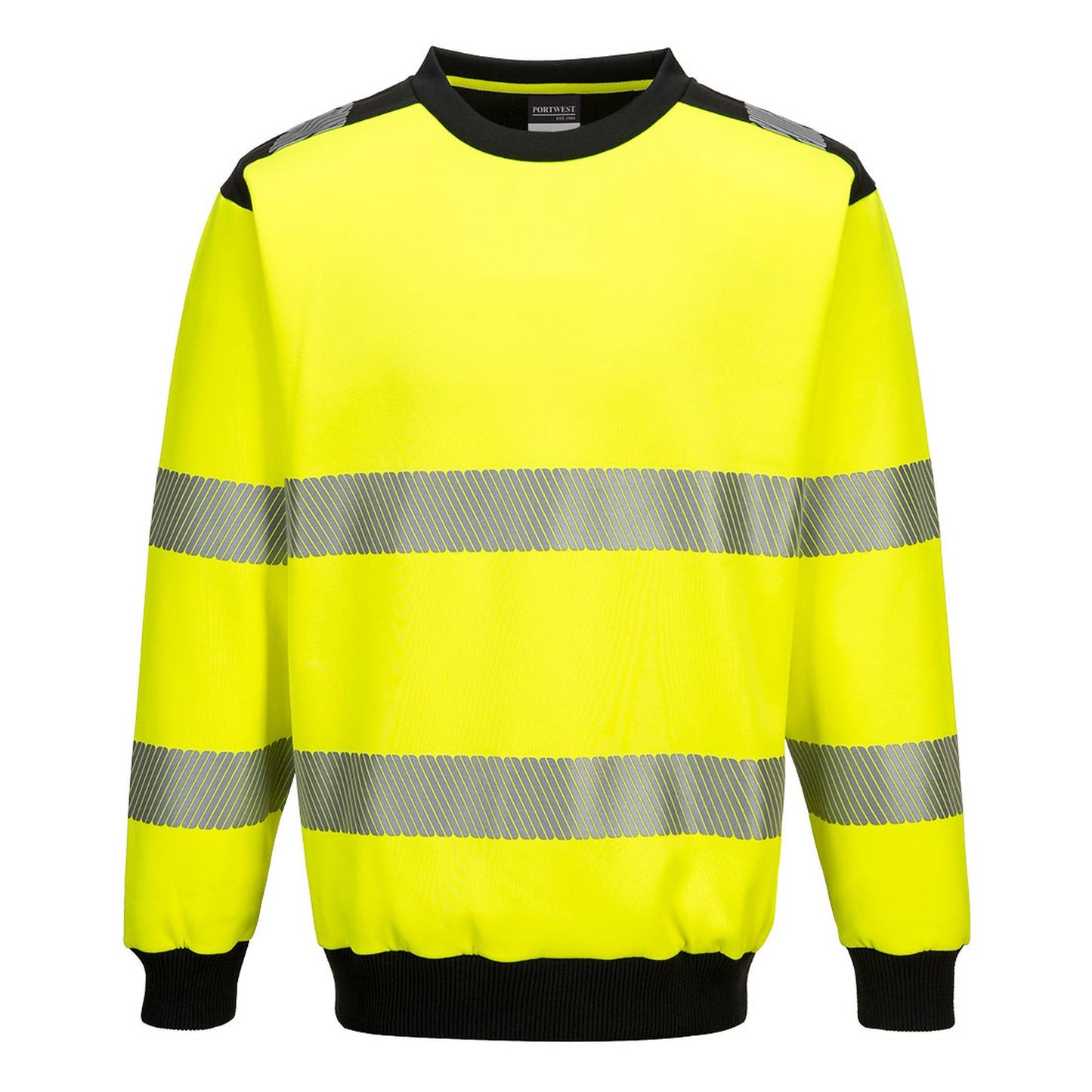 Portwest PW3 Polosweaters PW379 geel-zwart(YB)