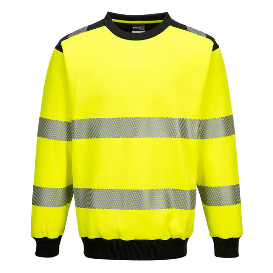 Portwest PW3 Polosweaters PW379 geel-zwart(YB)