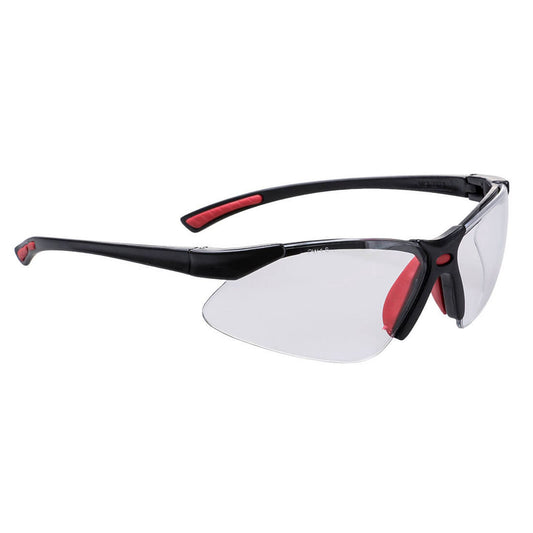 Portwest Brillen PW37 rood(RE)