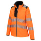 Portwest PW3 Hoge zichtbaarheid Jassen PW381 Hi-Vis softshell dames oranje-zwart(OB)