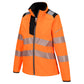 Portwest PW3 Hoge zichtbaarheid Jassen PW381 Hi-Vis softshell dames oranje-zwart(OB)