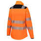 Portwest PW3 Hoge zichtbaarheid Jassen PW381 Hi-Vis softshell dames oranje-zwart(OB)