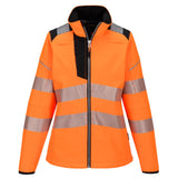 Portwest PW3 Hoge zichtbaarheid Jassen PW381 Hi-Vis softshell dames oranje-zwart(OB)