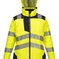 Portwest PW3 PW3 Dames Winterjas PW382 geel-zwart(YB)