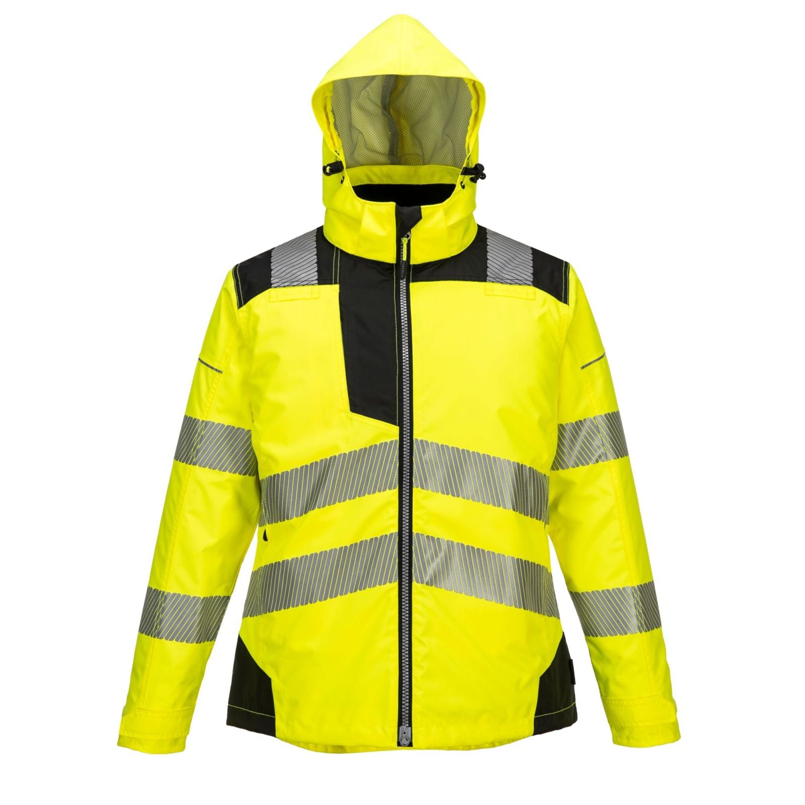 Portwest PW3 PW3 Dames Winterjas PW382 geel-zwart(YB)