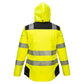 Portwest PW3 PW3 Dames Winterjas PW382 geel-zwart(YB)