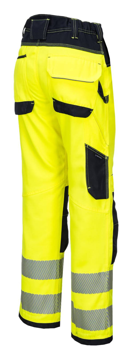 Portwest PW3 Broeken PW385 geel-zwart(YB)