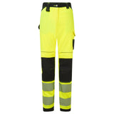 Portwest PW3 Broeken PW385 geel-zwart(YB)