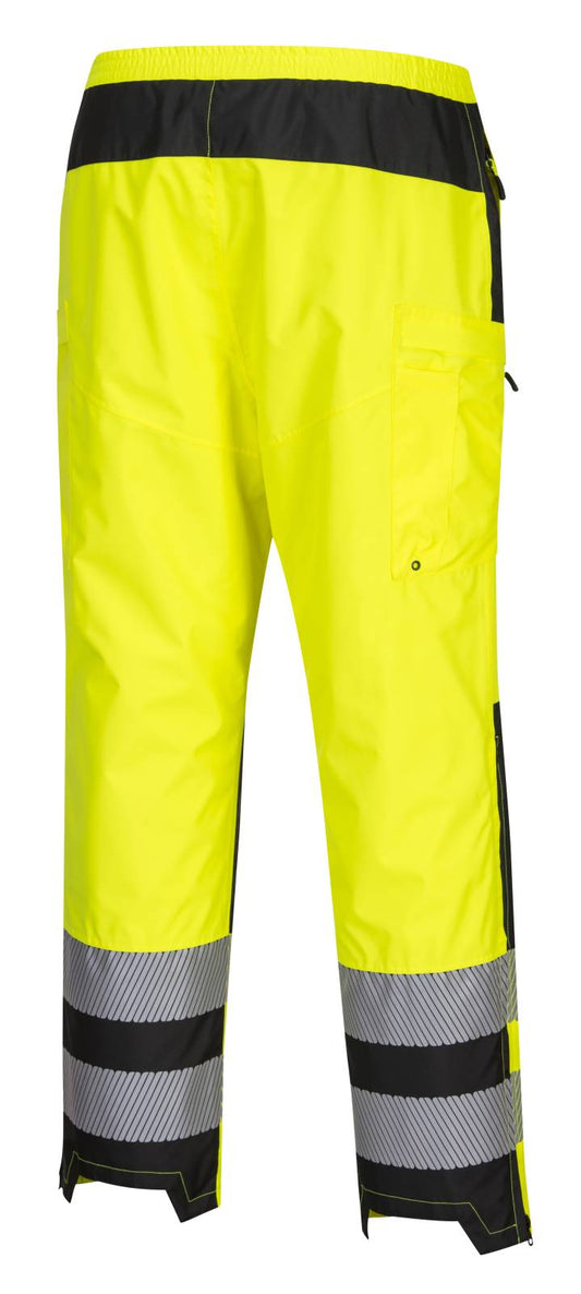 Portwest PW3 Broeken PW386 geel-zwart(YB)