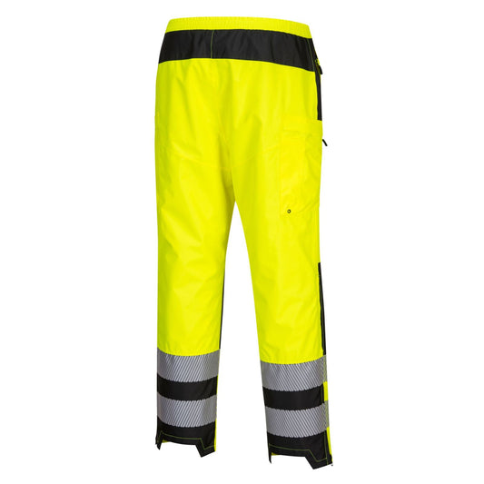 Portwest PW3 Broeken PW386 geel-zwart(YB)