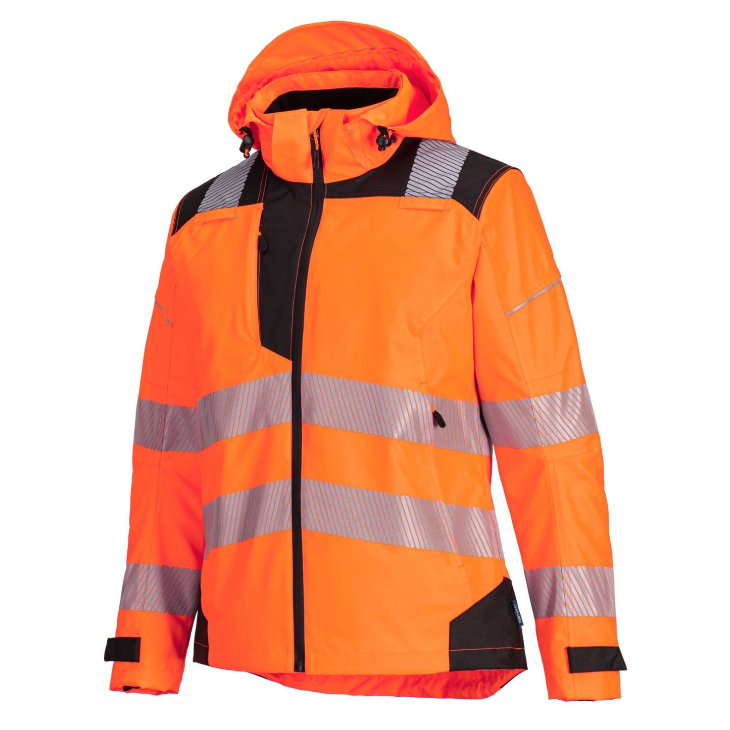 Portwest PW3 Regenjassen PW389 Dames oranje-zwart(OB)