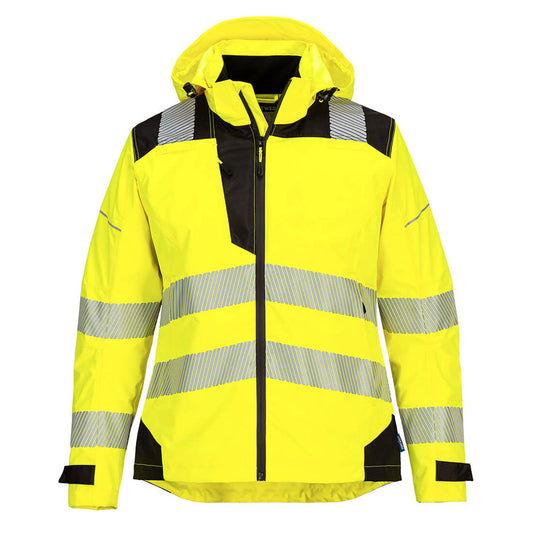 Portwest PW3 Regenjassen PW389 Dames geel-zwart(YB)