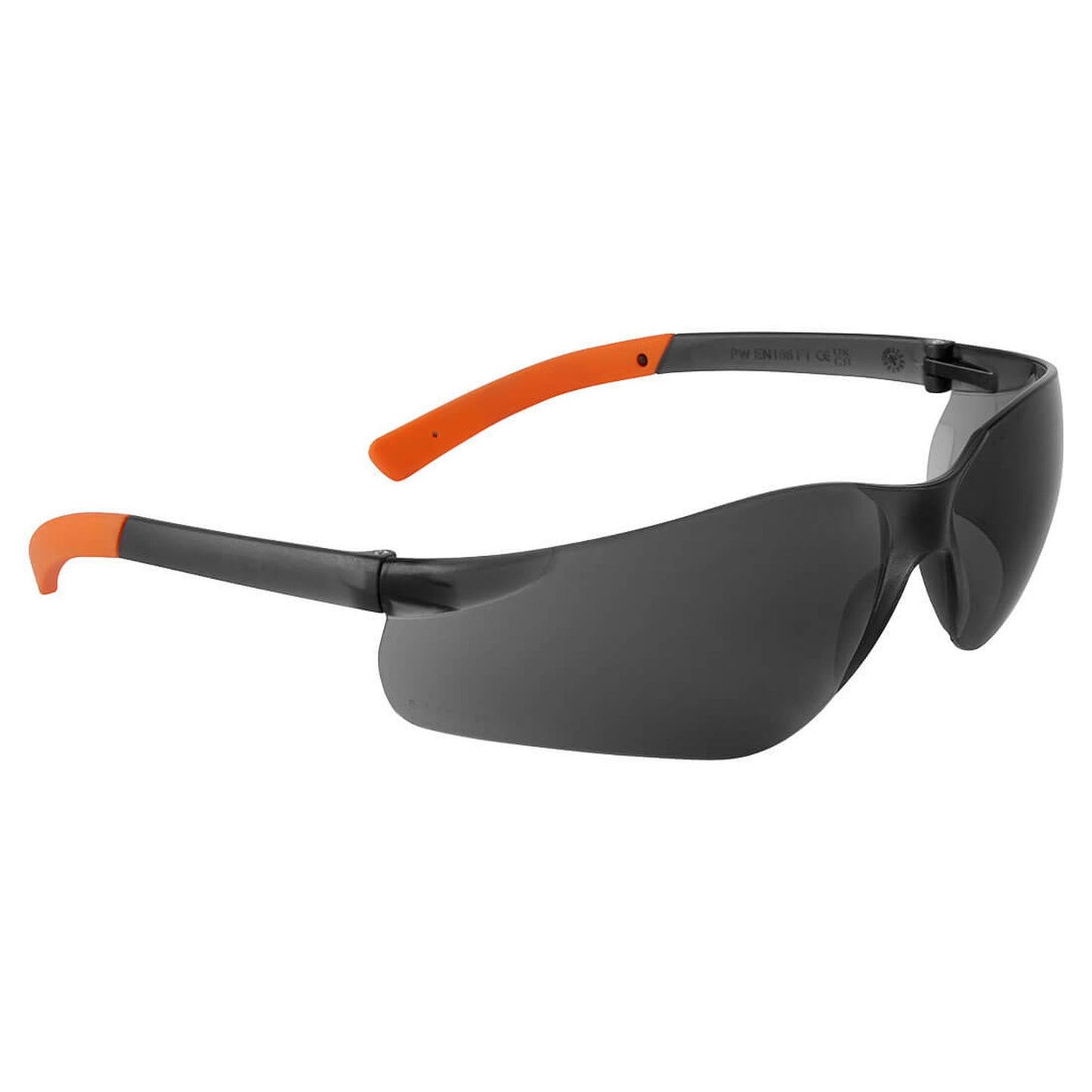 Portwest Brillen PW38 rookgrijs-oranje(SO)