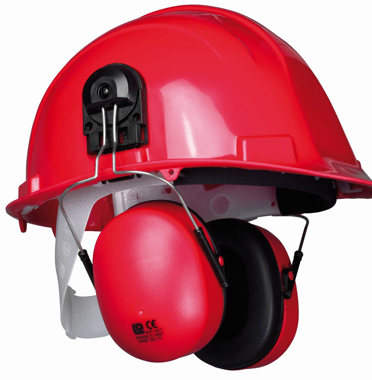 Portwest Gehoorkappen PW42 rood(RE)