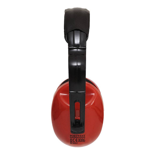 Portwest Gehoorkappen PW48 rood(RE)