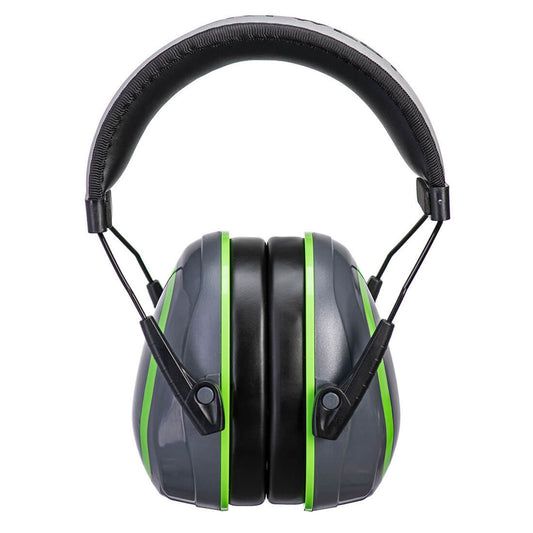 Portwest HV Extreme Oorbeschermers PW72 laag reflectie grijs-groen(GG)