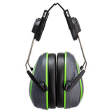 Portwest HV Extreme Oorbeschermers PW75 laag clip-on contrastkleuren grijs-groen(GG)