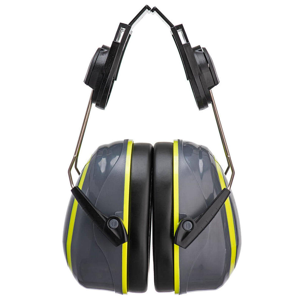 Portwest HV Extreme Oorbeschermers PW76 middel clip-on contrastkleuren grijs-geel(GY)