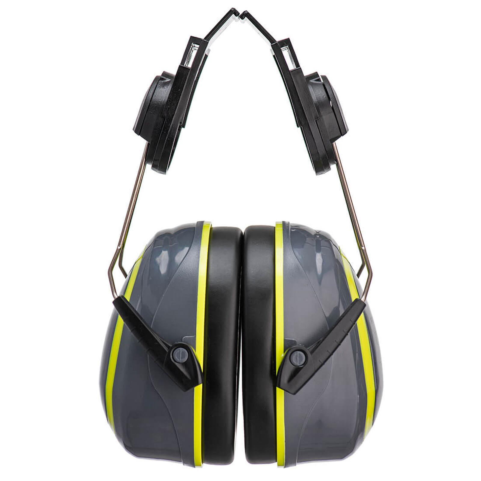 Portwest HV Extreme Oorbeschermers PW76 middel clip-on contrastkleuren grijs-geel(GY)