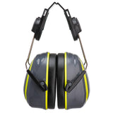 Portwest HV Extreme Oorbeschermers PW76 middel clip-on contrastkleuren grijs-geel(GY)