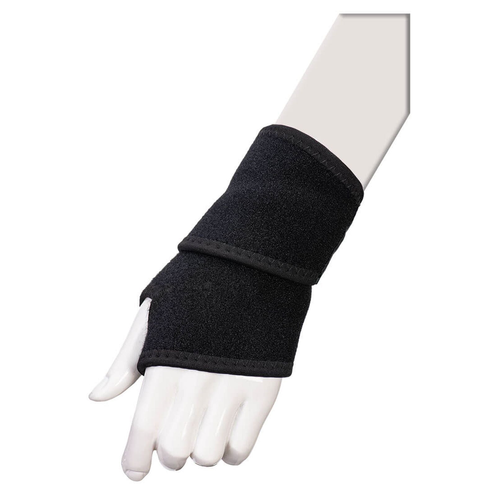 Portwest PBM algemeen Polssteunband PW83 (2Pk) zwart(BK)