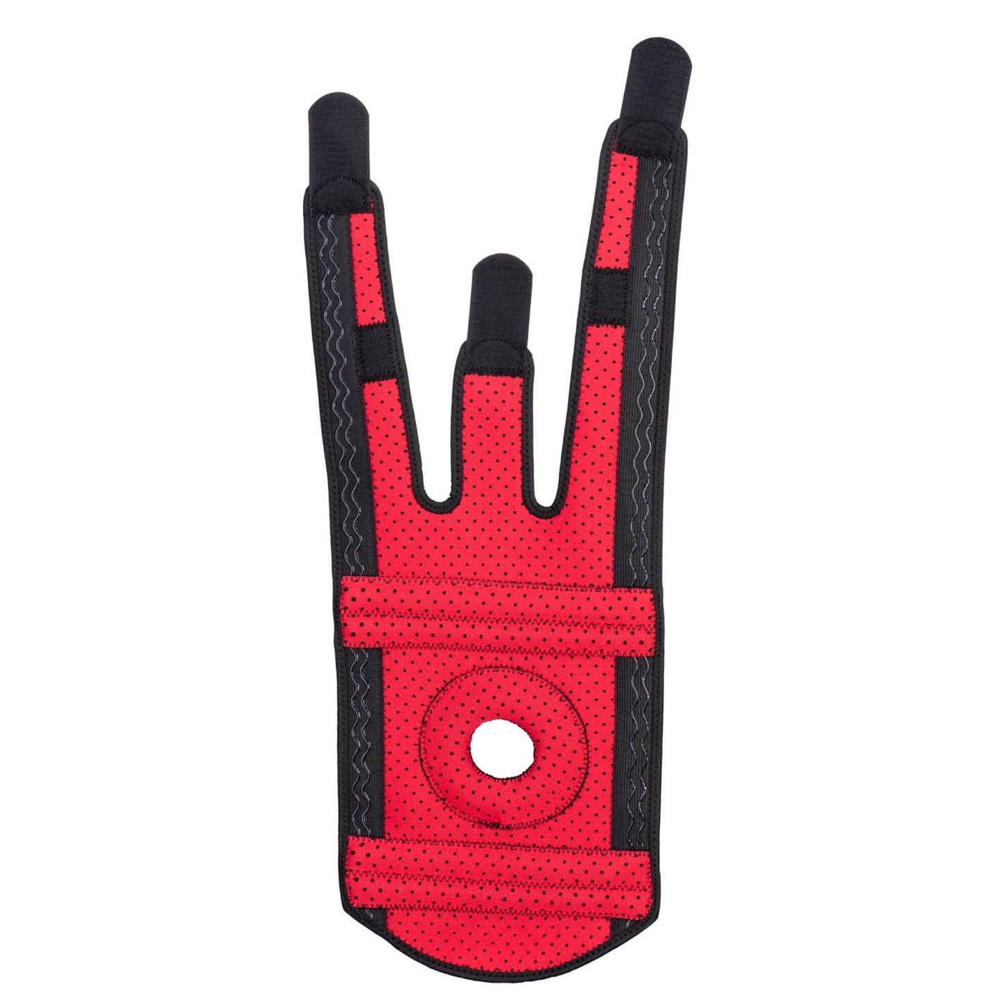 Portwest PBM algemeen Kniebrace PW84 Knieondersteuning Open Patella zwart(BK)