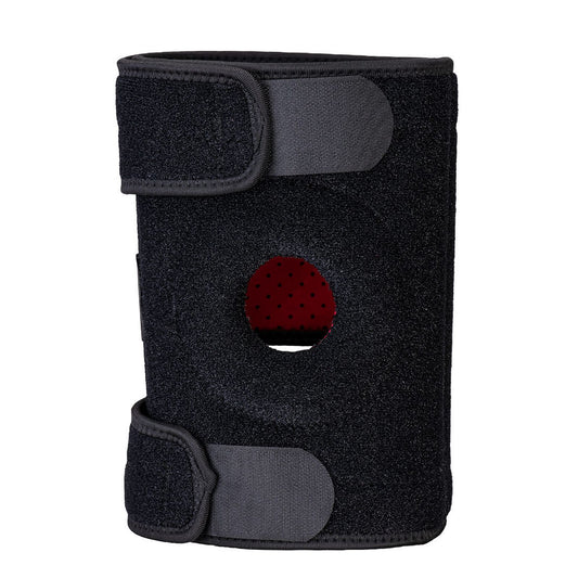 Portwest PBM algemeen Kniebrace PW84 Knieondersteuning Open Patella zwart(BK)