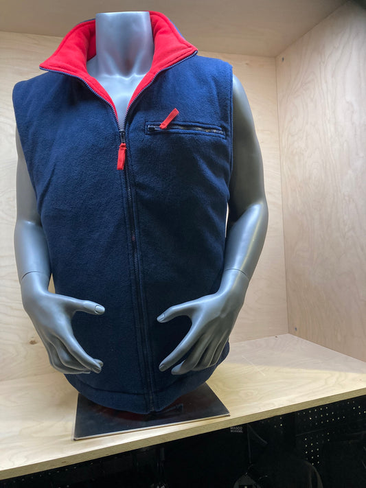 Element Fleece Bodywarmers blauw/ rood