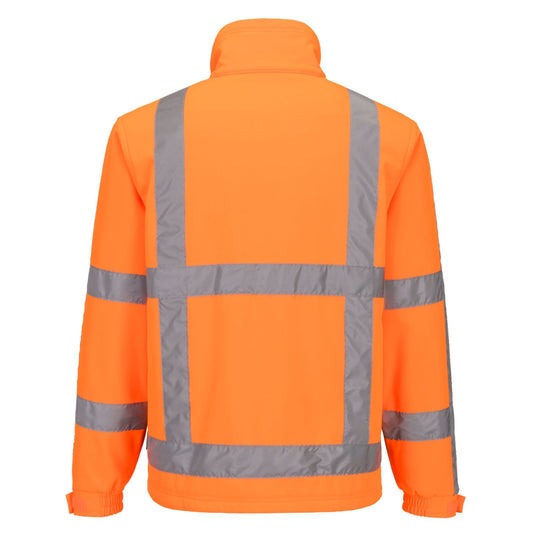 Portwest RWS Hoge zichtbaarheid Jas R462 Hi-Vis softshell (3L) Rijkswaterstaat oranje(OR)