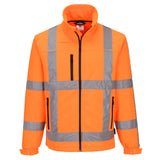 Portwest RWS Hoge zichtbaarheid Jas R462 Hi-Vis softshell (3L) Rijkswaterstaat oranje(OR)